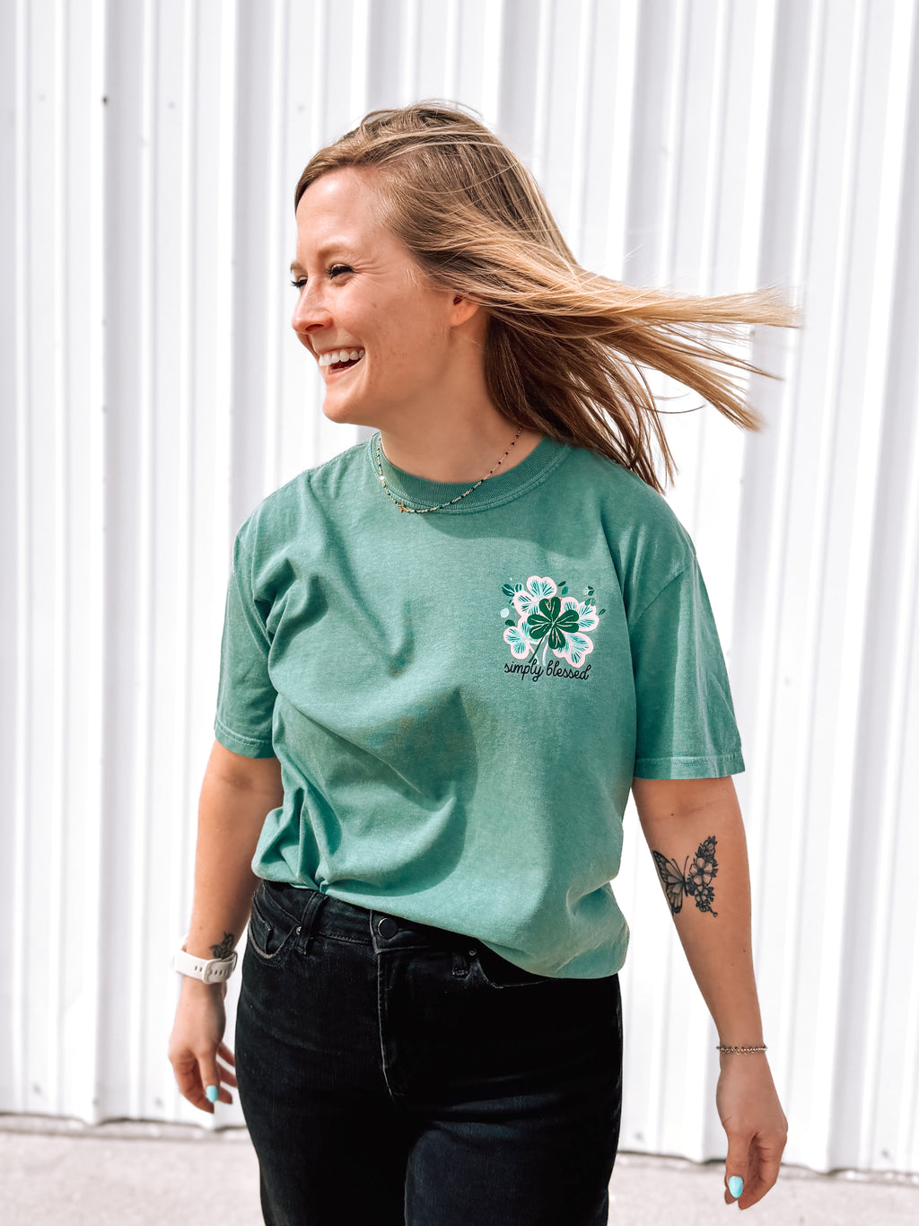 Not Lucky, Simply Blessed T-Shirt