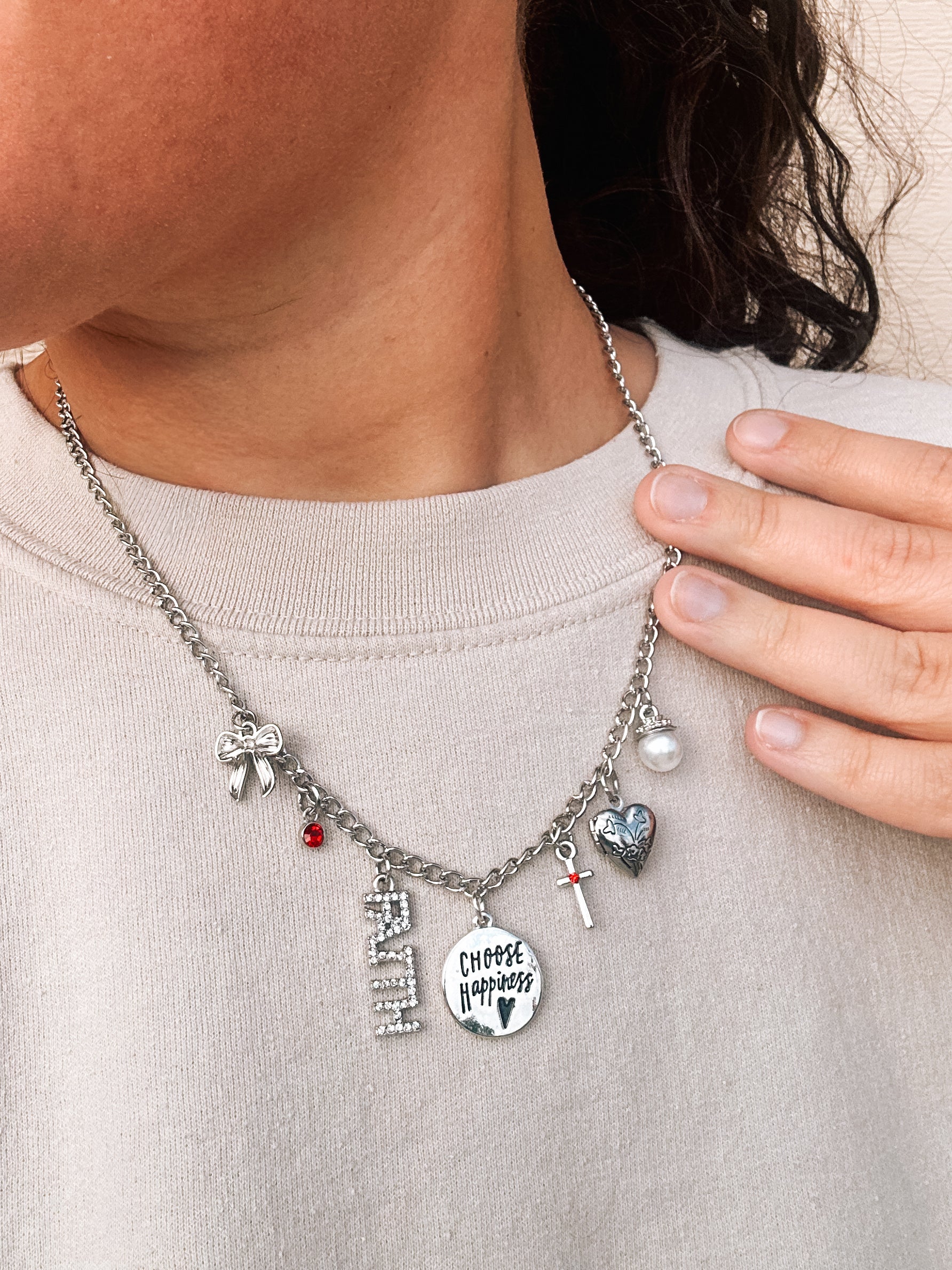 The North Star - Silver Charm Necklace