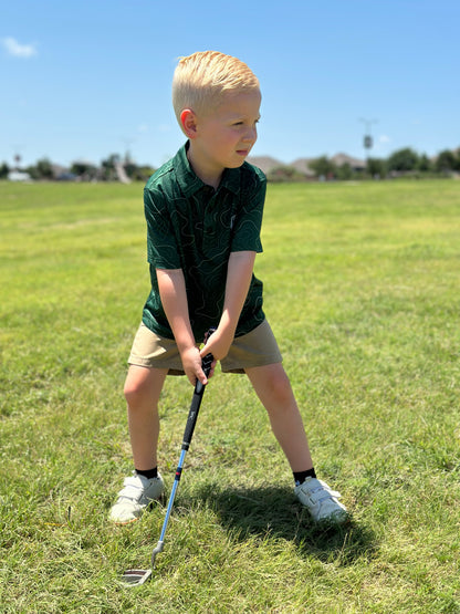 Kids Green Topo Polo