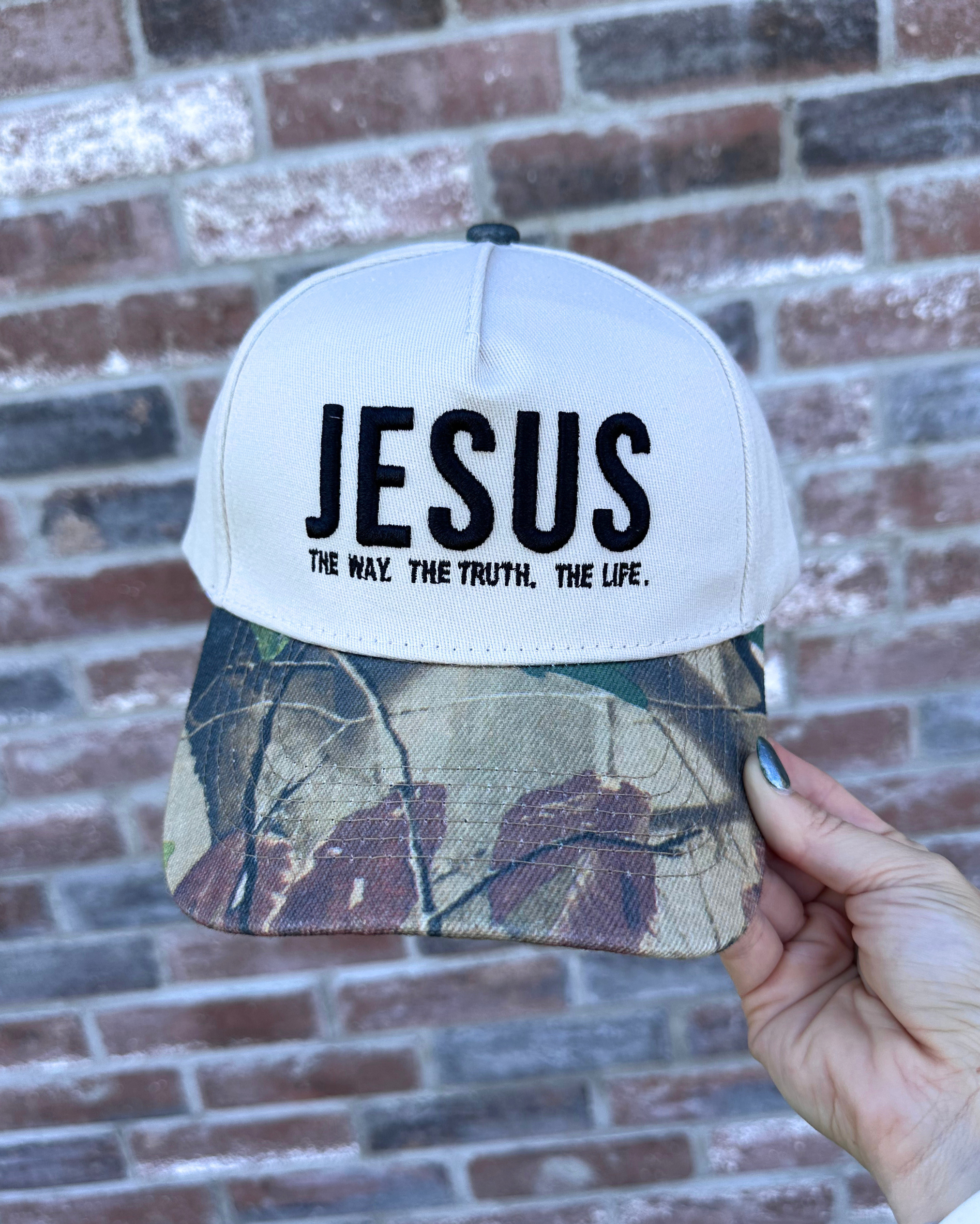 Jesus. The Way. The Truth. The Life. – Embroidered Hat