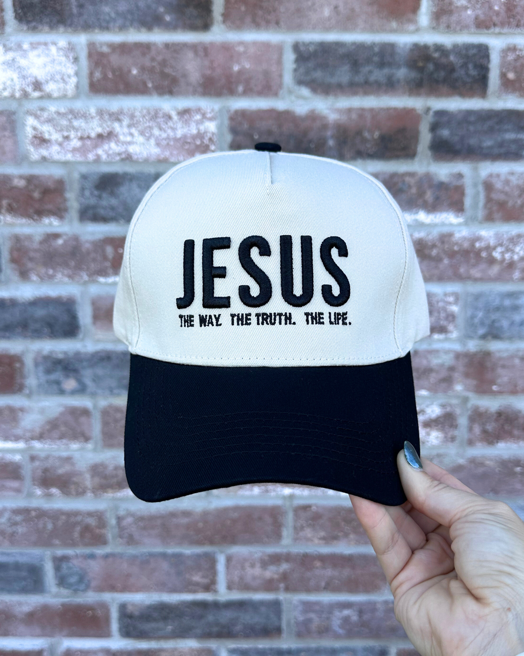 Jesus. The Way. The Truth. The Life. – Embroidered Hat