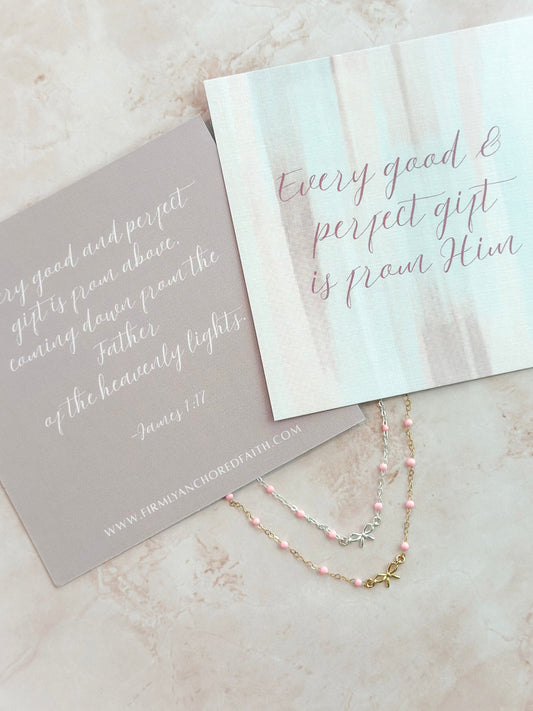 Every Good and Perfect Gift Necklace
