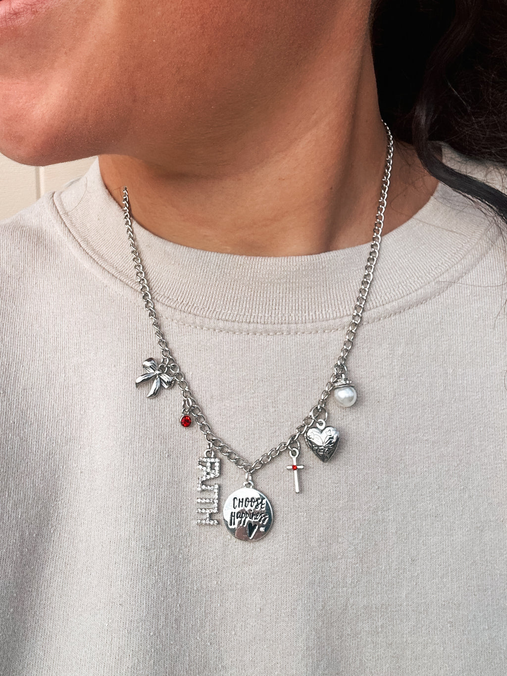 The North Star - Silver Charm Necklace