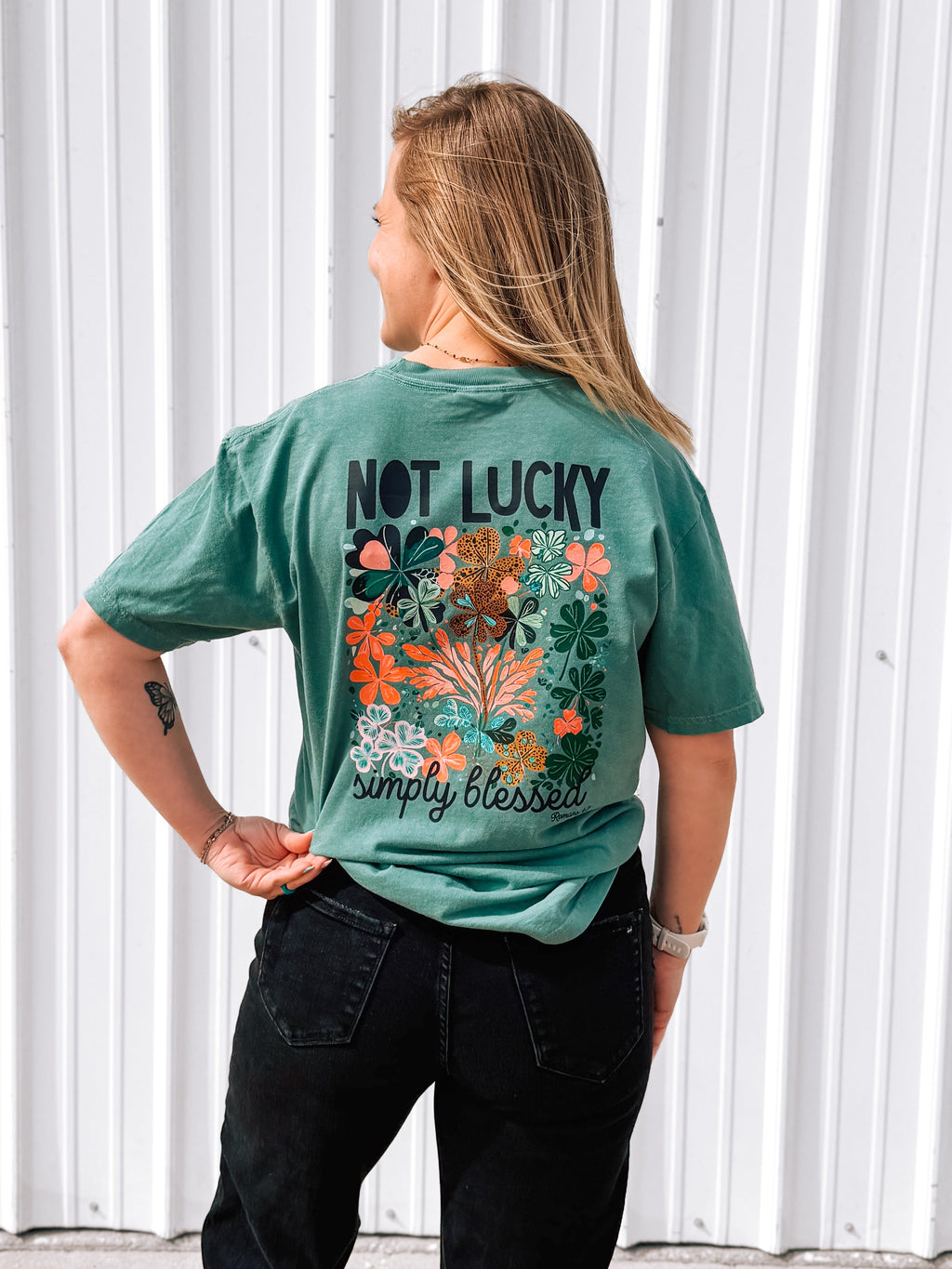 Not Lucky, Simply Blessed T-Shirt