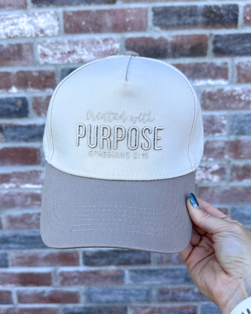 Created with Purpose – Embroidered Hat