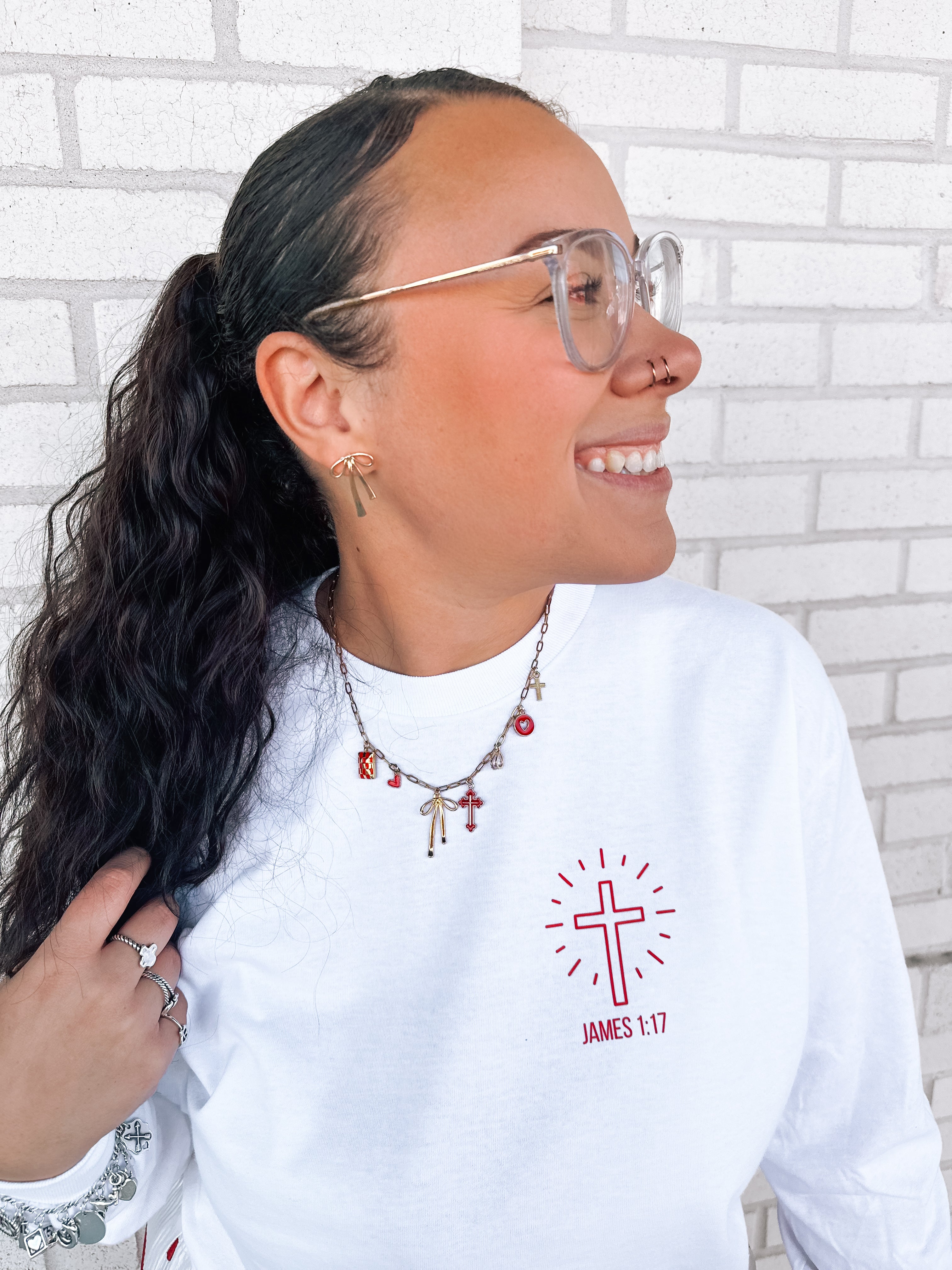 The Radiant - Red Charm Necklace