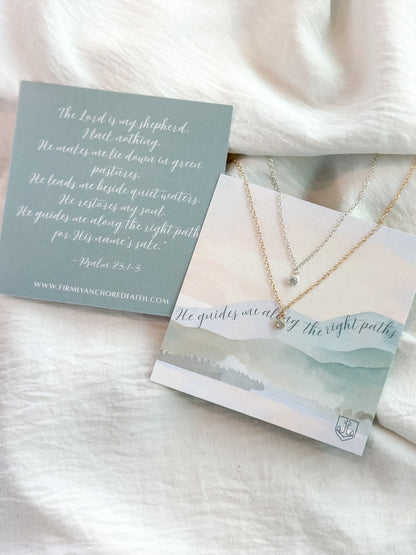 He Guides Me Necklace