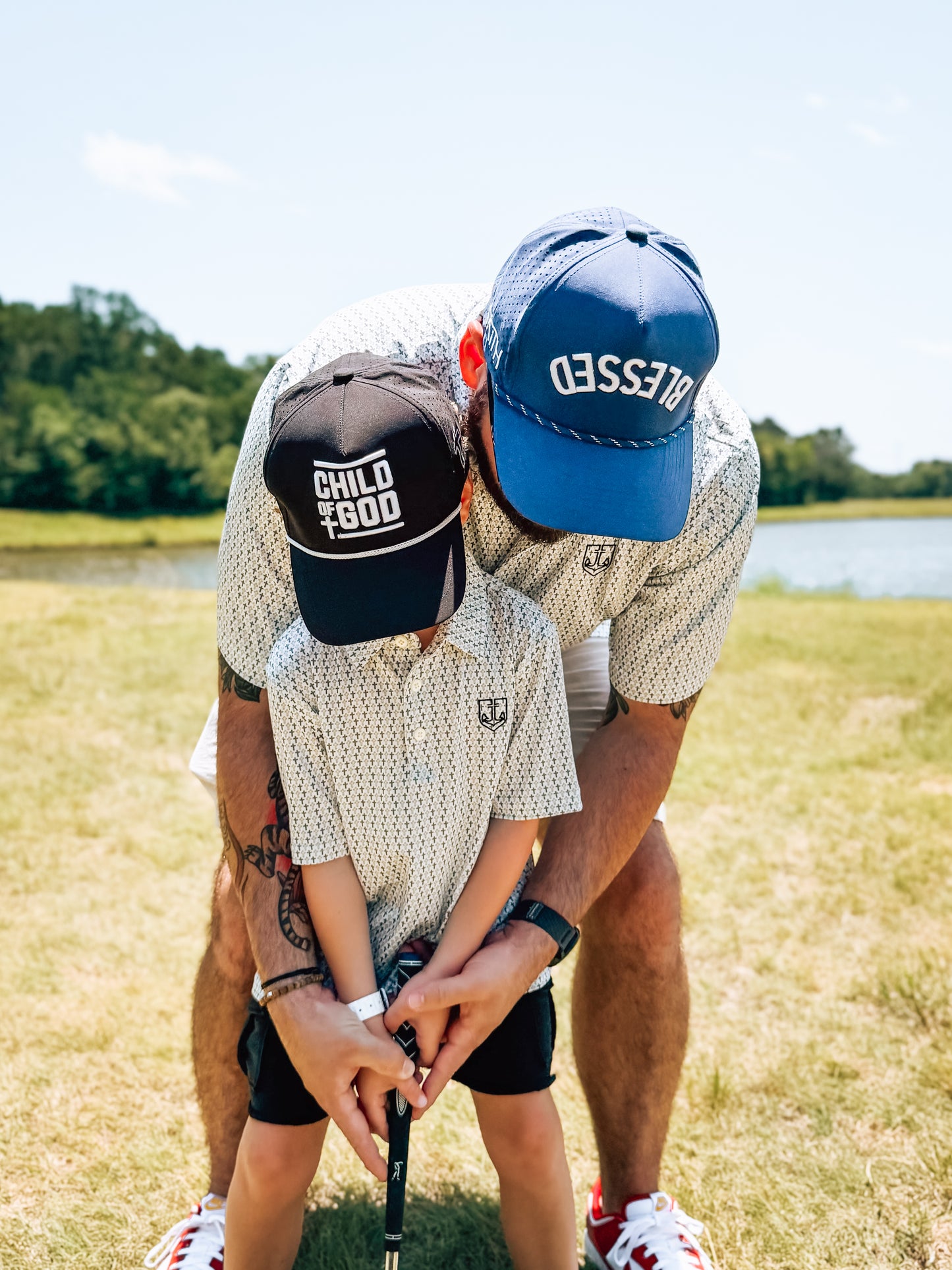 White Cross Polo