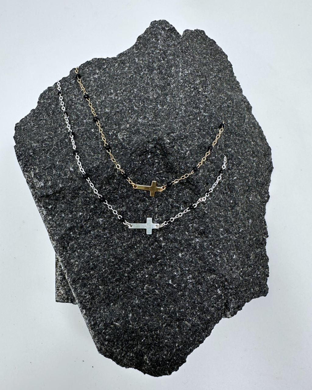 The Restored Necklace - Black