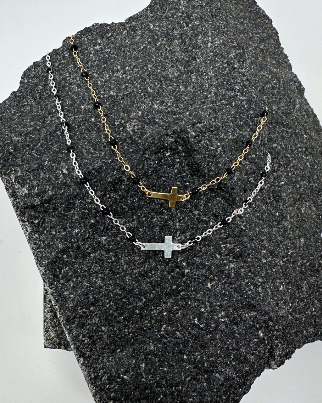 The Restored Necklace - Black