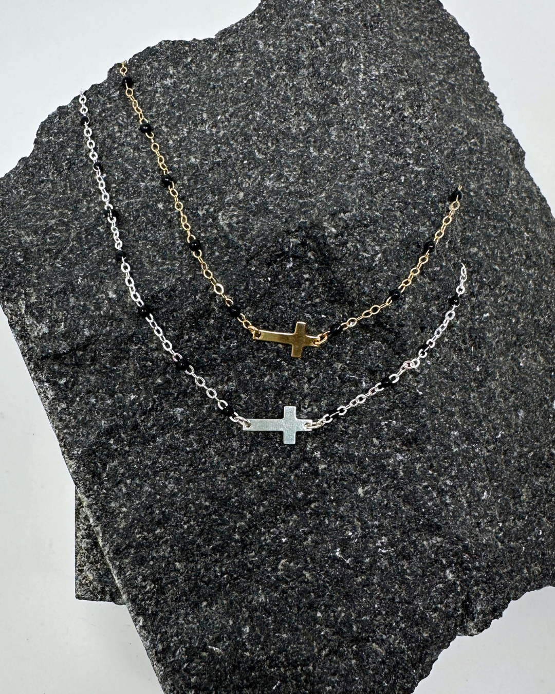 The Restored Necklace - Black