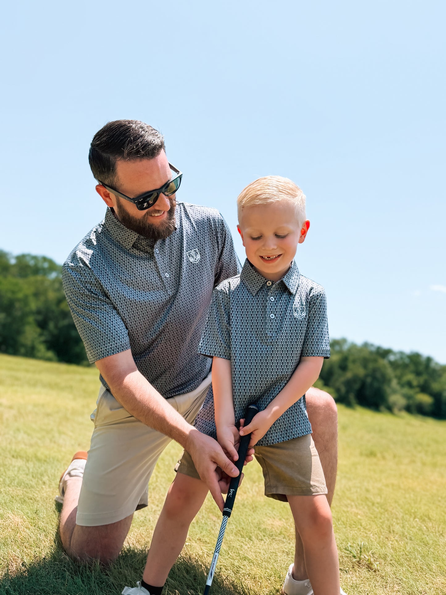 Grey Cross Polo