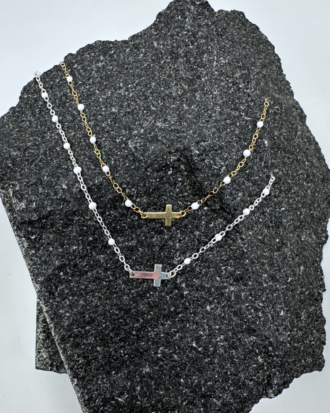 The Restored Necklace - White