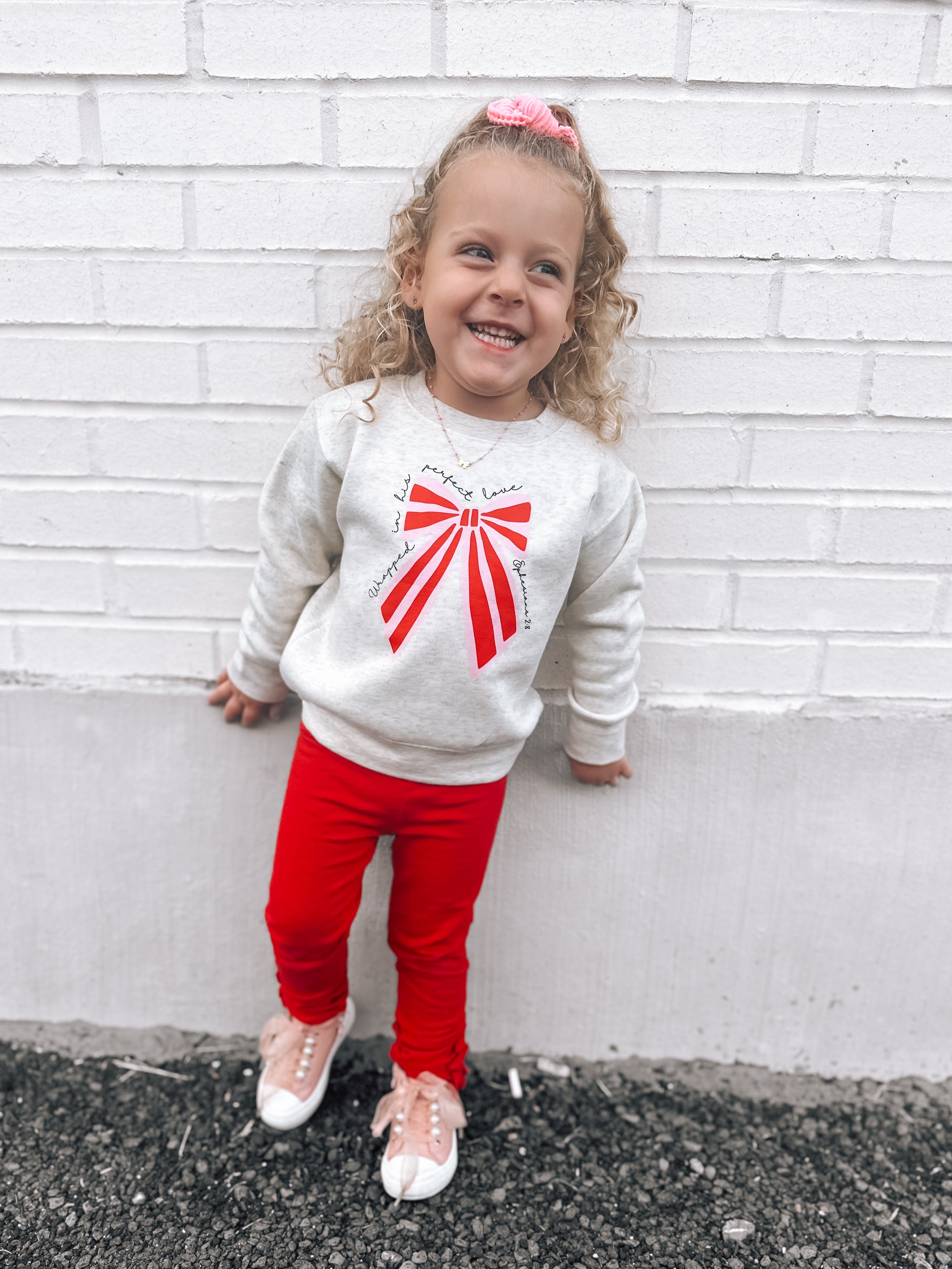 Wrapped in His Perfect Love Sweatshirt - Toddler