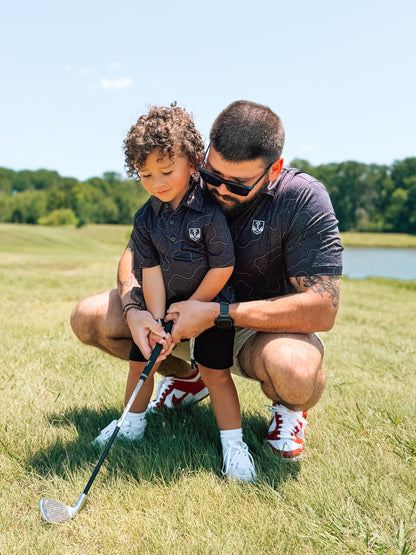 Black Topo Polo