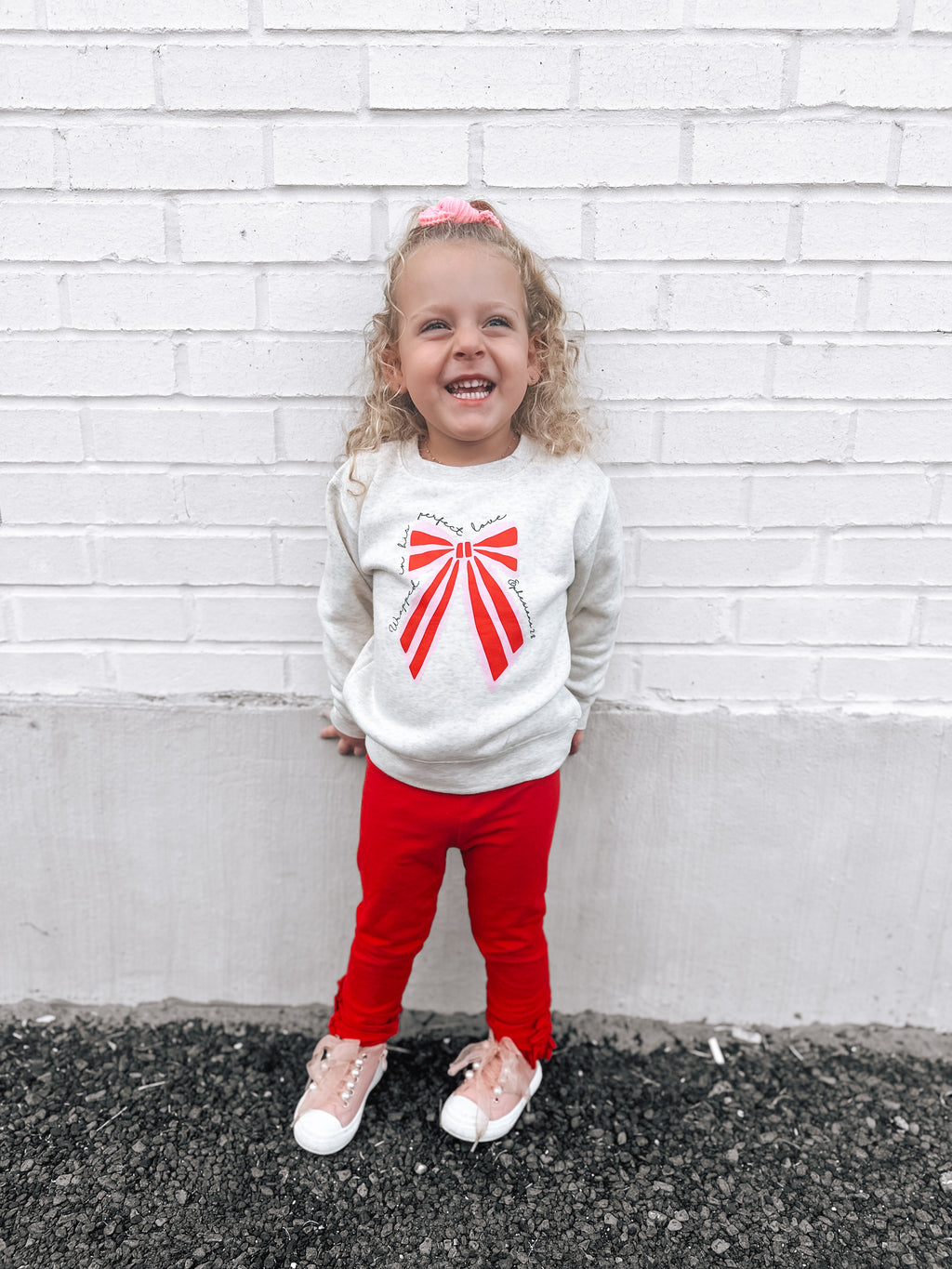 Wrapped in His Perfect Love Sweatshirt - Toddler