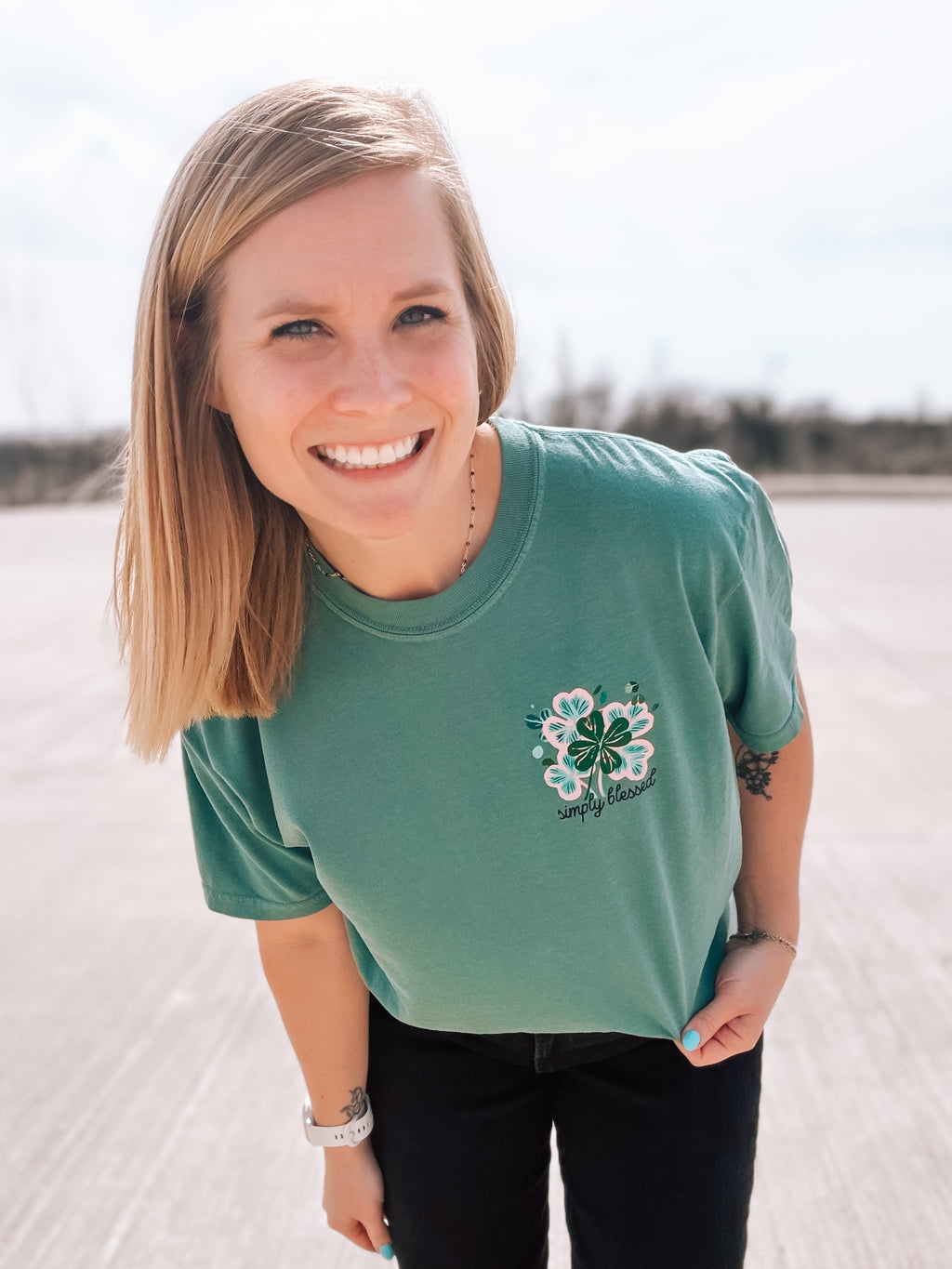 Not Lucky, Simply Blessed T-Shirt