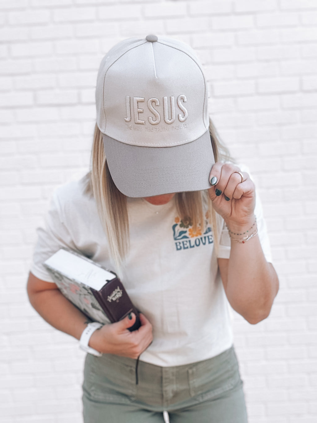 Jesus. The Way. The Truth. The Life. – Embroidered Hat