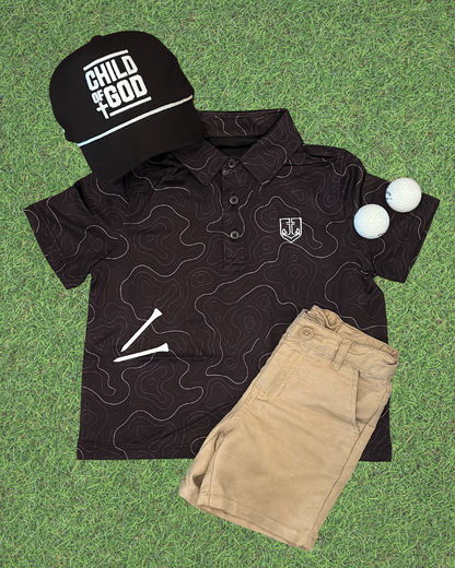 Black Topo Polo