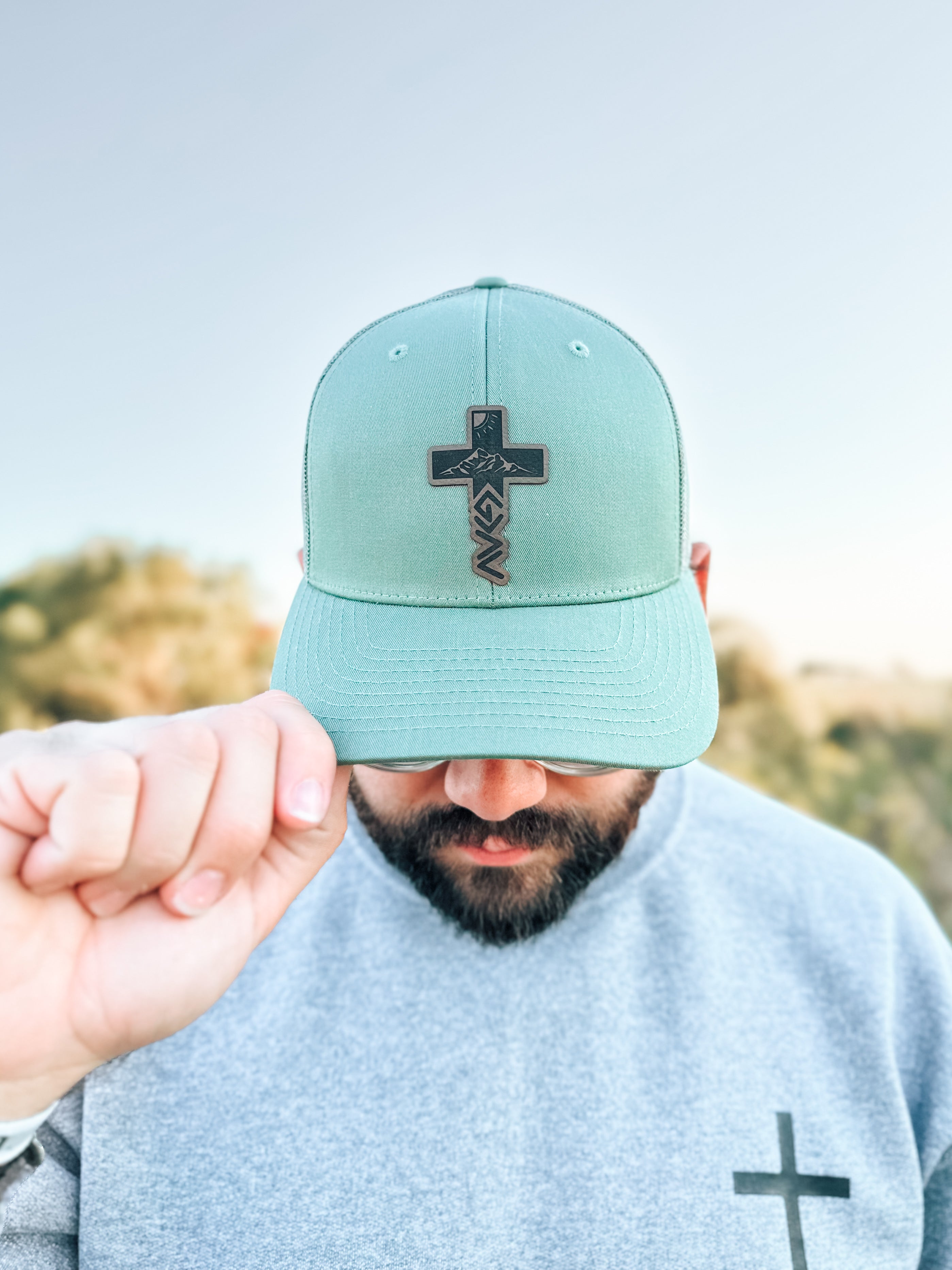 God is Greater Cross - Adult Hat