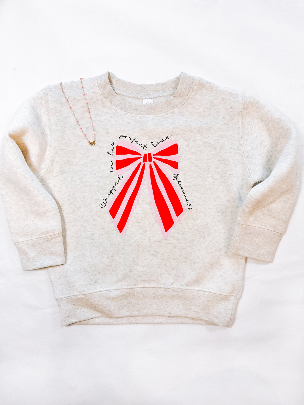 Wrapped in His Perfect Love Sweatshirt - Toddler