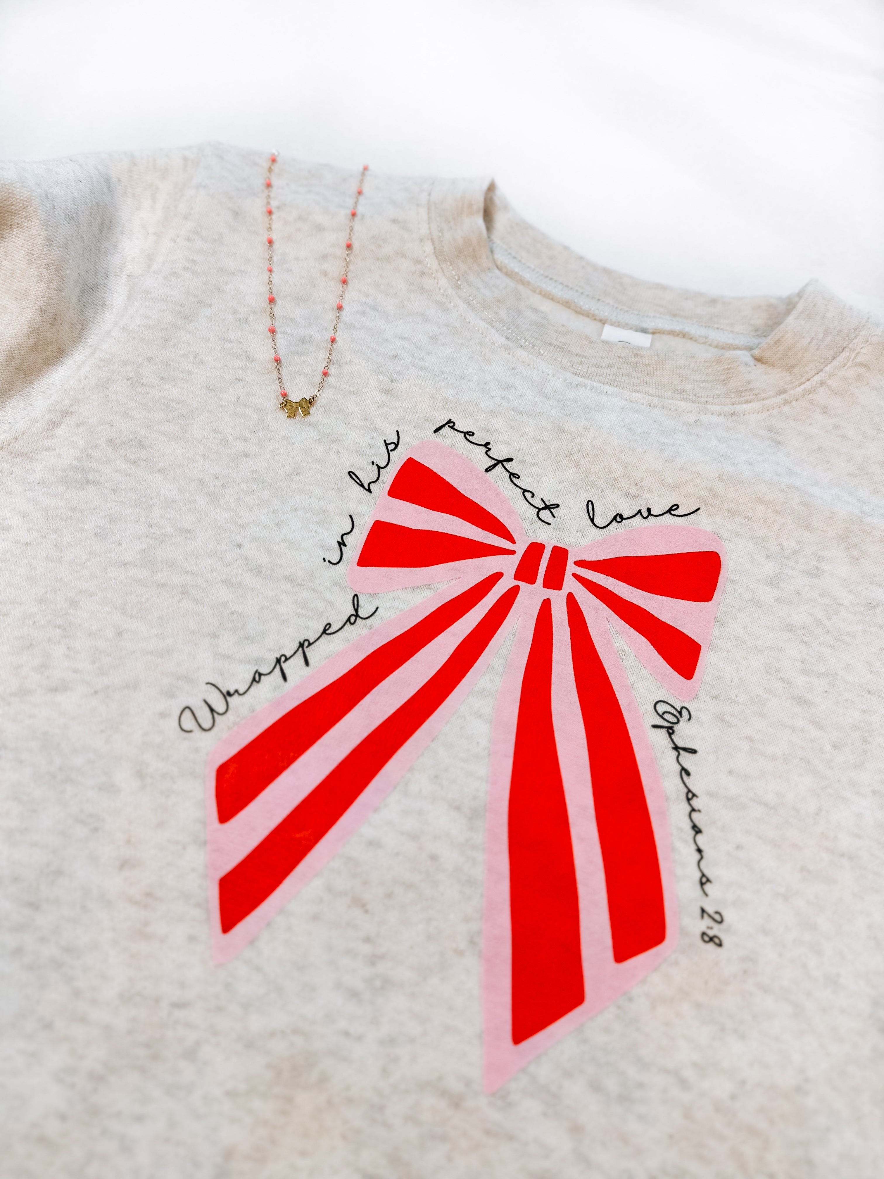 Wrapped in His Perfect Love Sweatshirt - Toddler