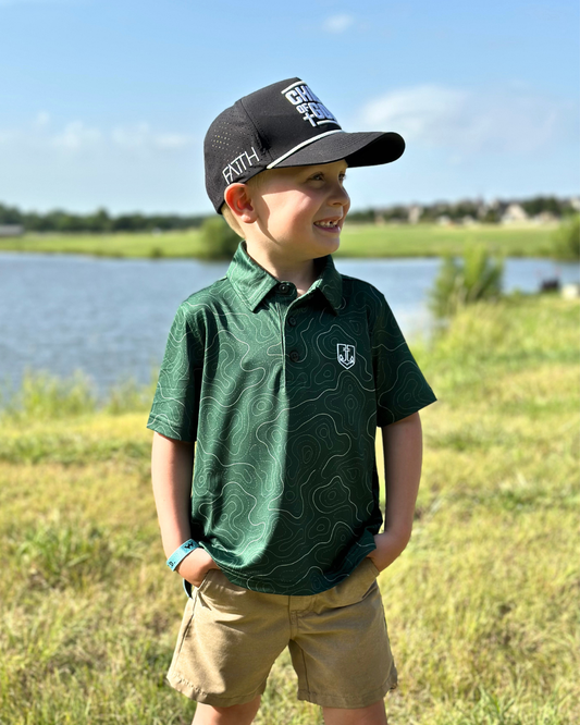 Kids Green Topo Polo