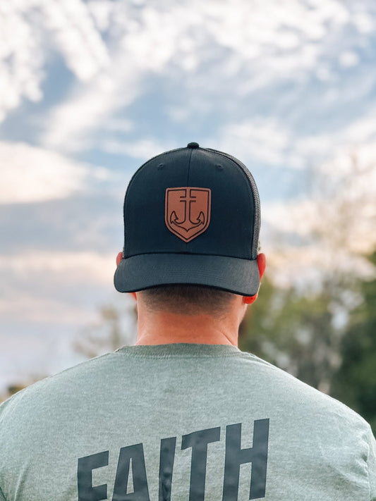 Anchor - Adult Hat - Firmly Anchored Faith