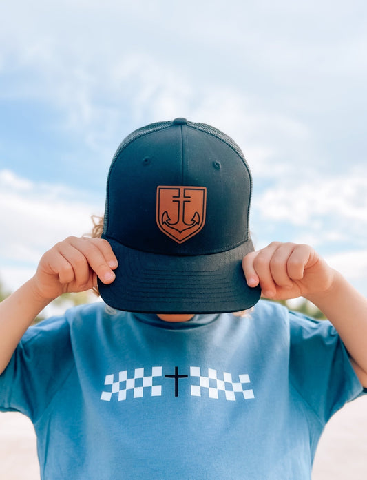 Anchor - Youth Hat - Firmly Anchored Faith
