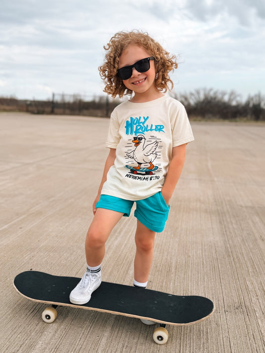 Holy Roller T-Shirt - Firmly Anchored Faith