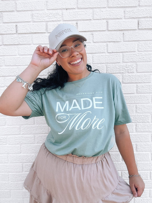 Made for More T-Shirt - Firmly Anchored Faith