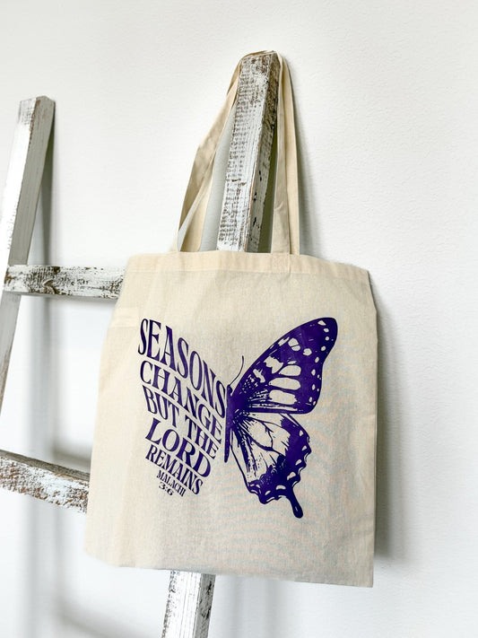 The Lord Remains - Tote Bag - Firmly Anchored Faith
