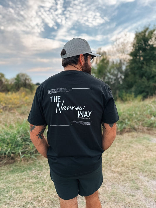 The Narrow Way T-Shirt - Firmly Anchored Faith