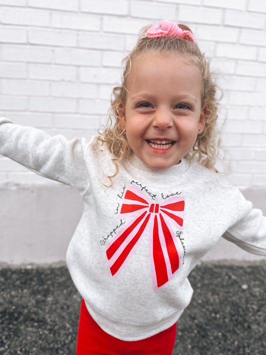 Wrapped in His Perfect Love Sweatshirt - Firmly Anchored Faith